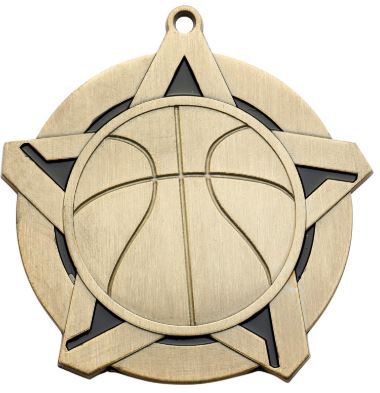 Super Star Medal - 2 1/4"