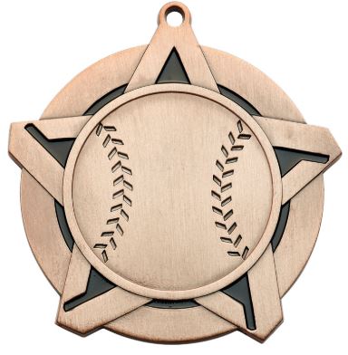 Super Star Medal - 2 1/4"