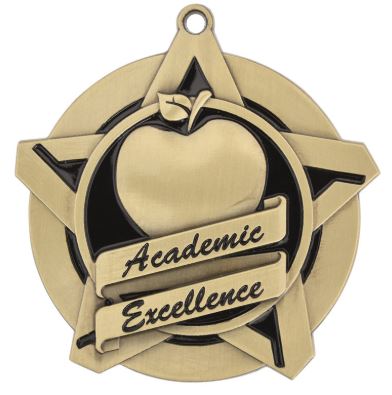 Super Star Medal - 2 1/4"