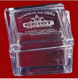Glass Trinket Box