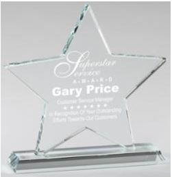 CLEAR CRYSTAL STAR