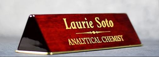 Piano Finish Nameplate