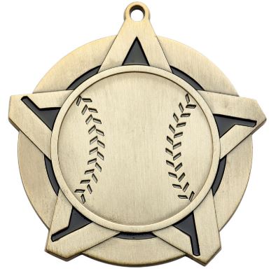 Super Star Medal - 2 1/4"